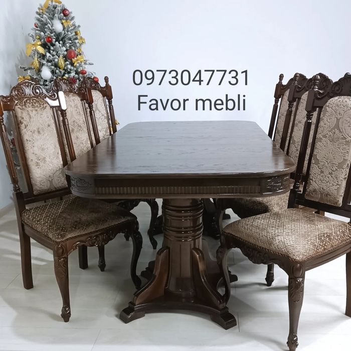 Стіл з масиву дерева бук