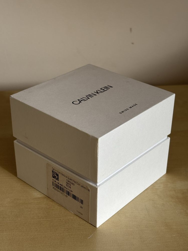 oryginalne pudełko na zegarek Calvin Klein