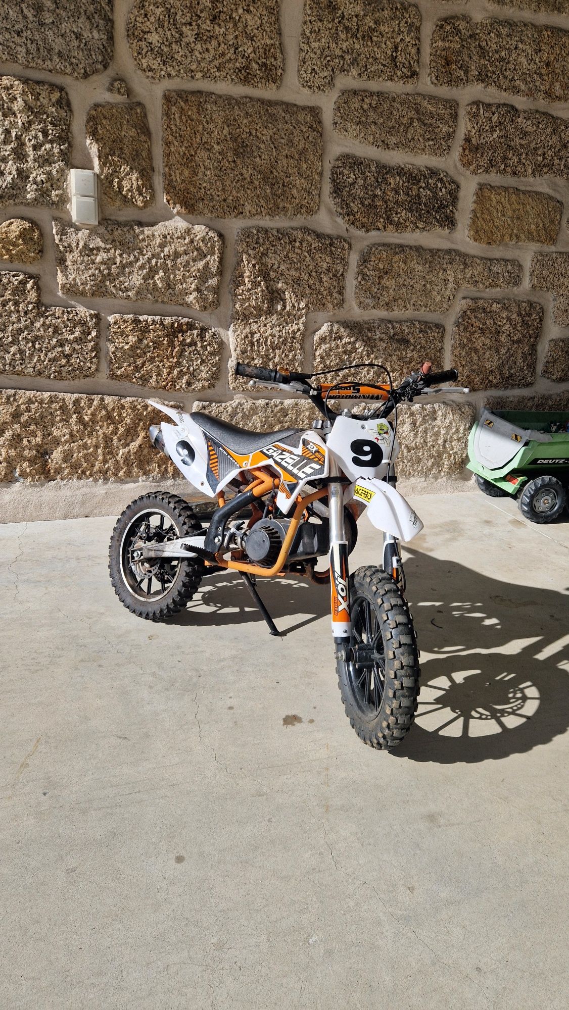 Mini Mota de Cross para criança de 5 anos