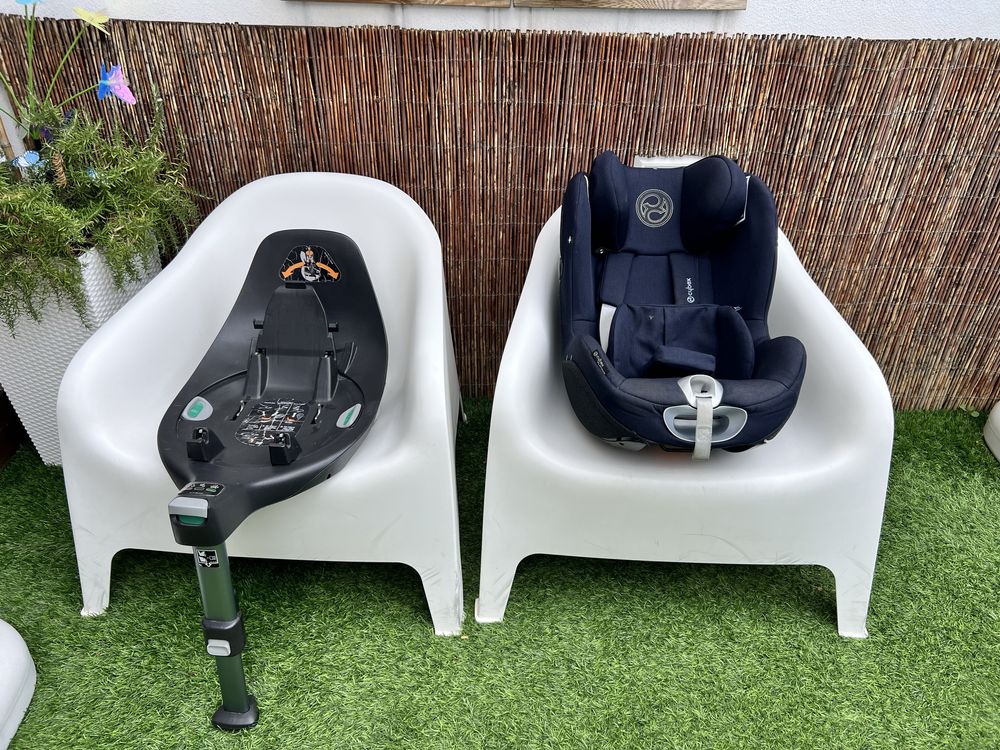 Cadeira auto Cybex Sirona Z + Base Rotativa