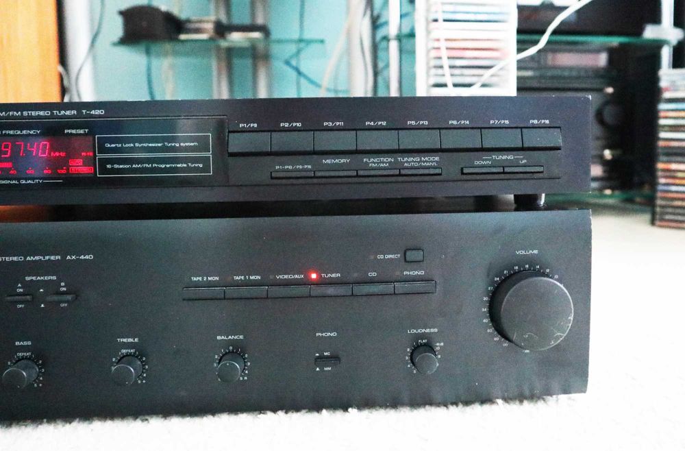 Фм приёмник тюнер YAMAHA T-420 Япония