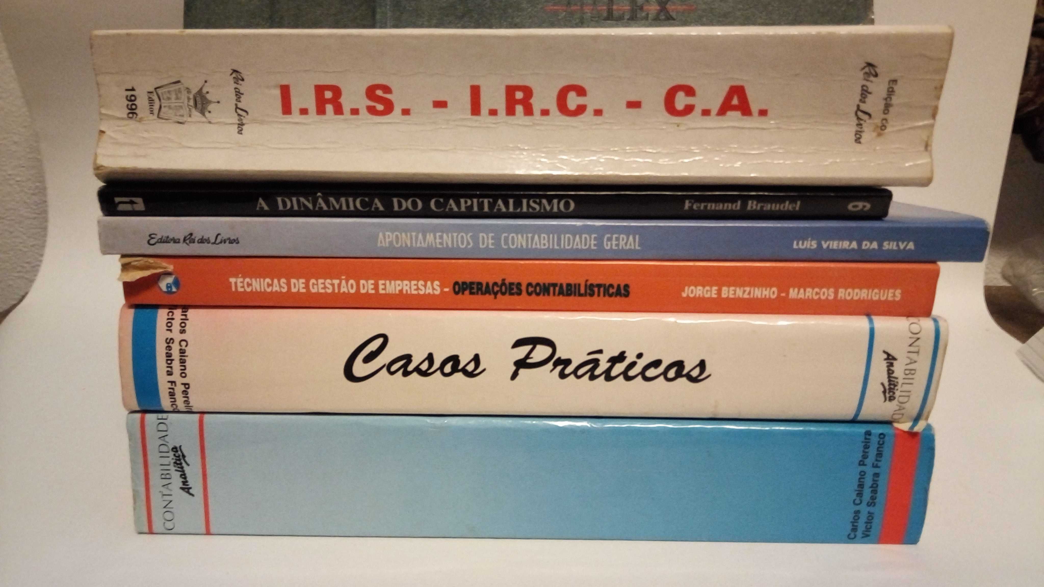 Lote livros de Contabilida / Fiscal