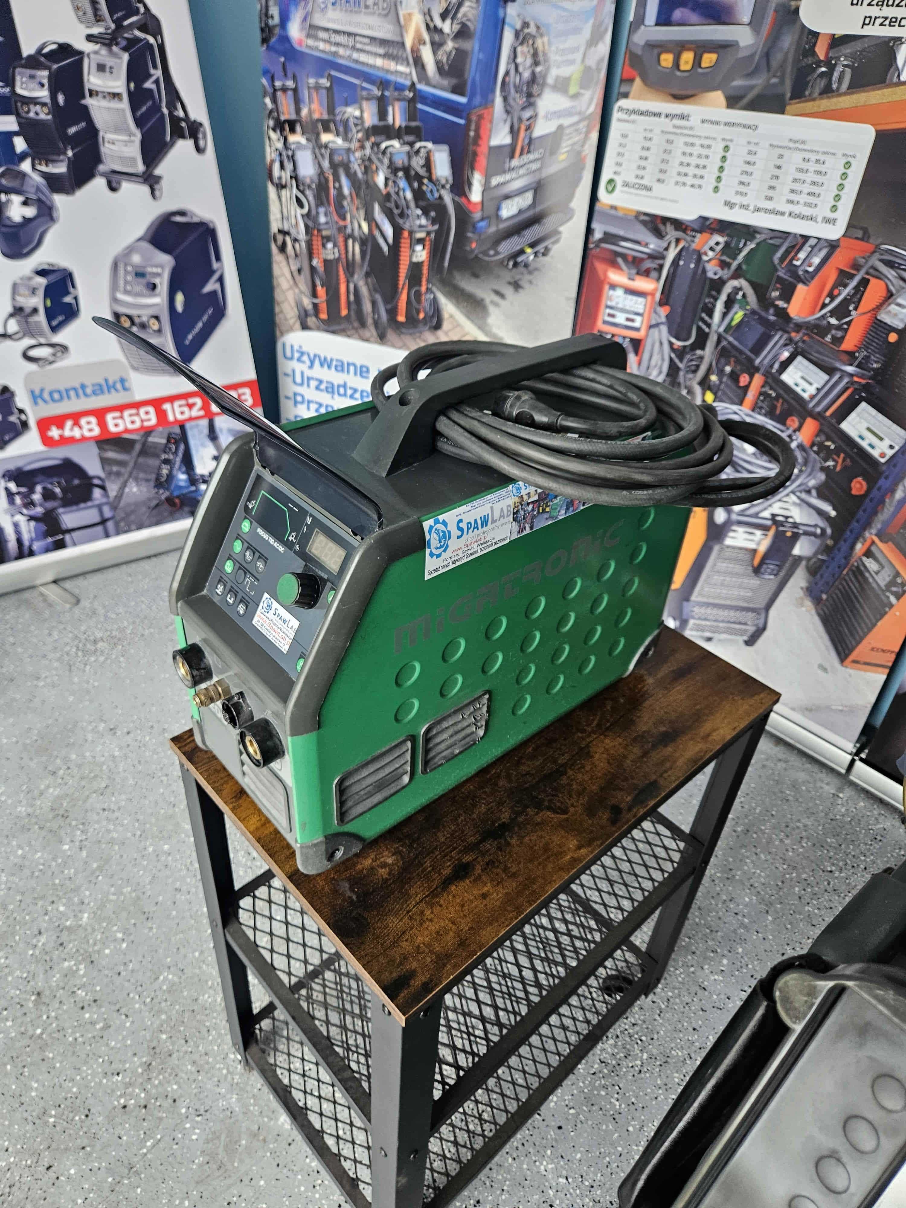 Spawarka Migatronic Focus TIG 200 AC/DC PFC! Puls 230V Jak Nowa! Serwi