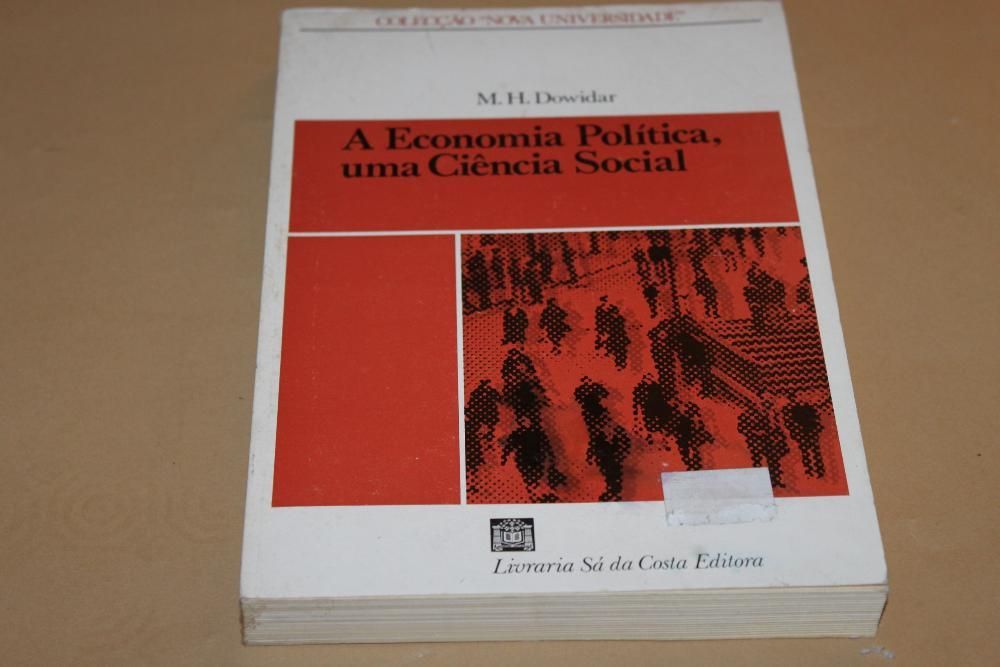 Economia Política,Uma Ciência Social de M.H.Dowidar