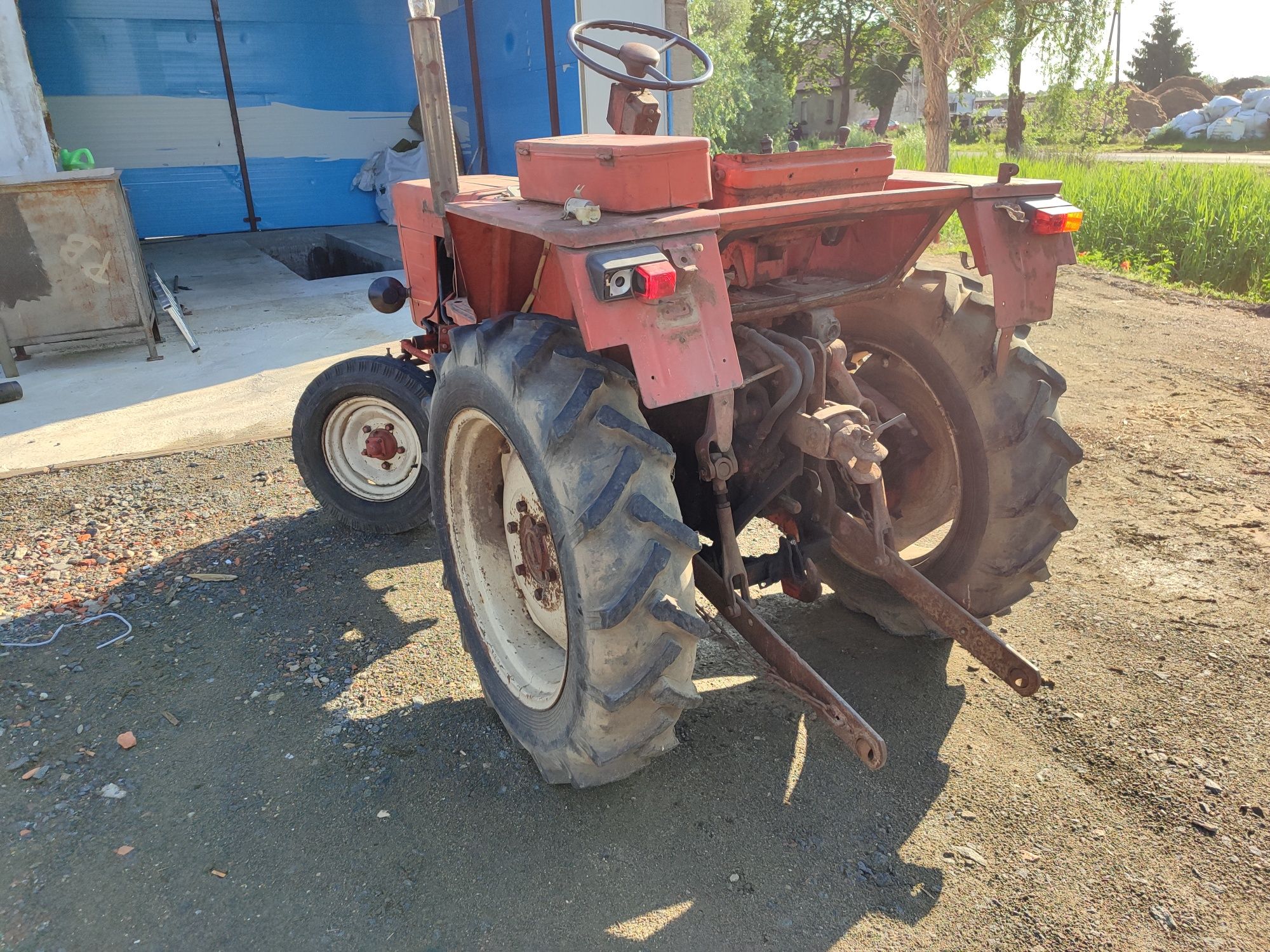 Władymirec t25a uszkodzony