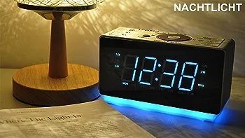 Budzik radio itoma cks708 bluetooth zegar wyświetlacz lcd