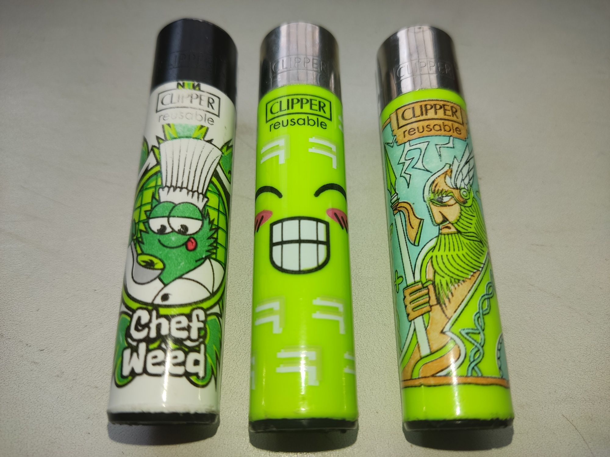 Zapalniczki Clipper reusable SPRAWNE