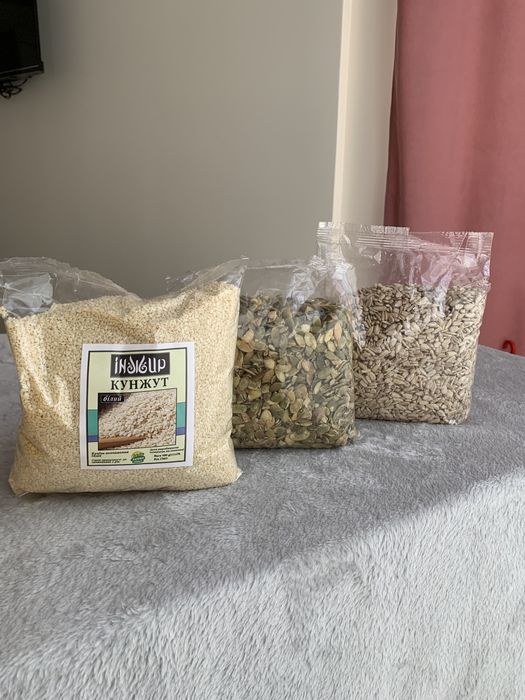 Кунжут білий сезам. Відбірне насіння 500 г