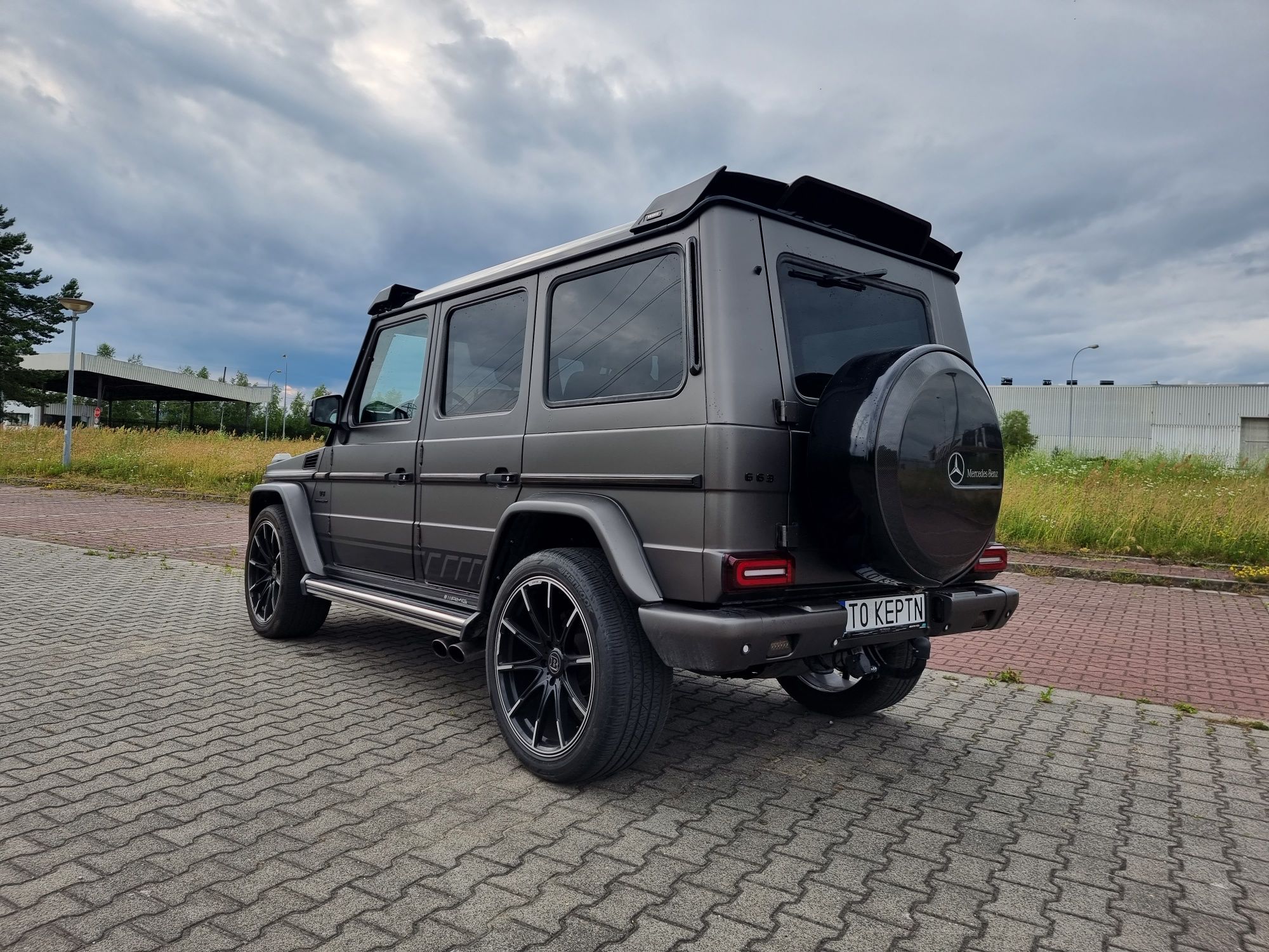 Mercedes G-Klasa w463 55 AMG Kompresor Pakiet g63 Dodatki Brabus