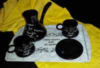 Лот посуда набор для кофе Турка чашки блюдце кофейный набор