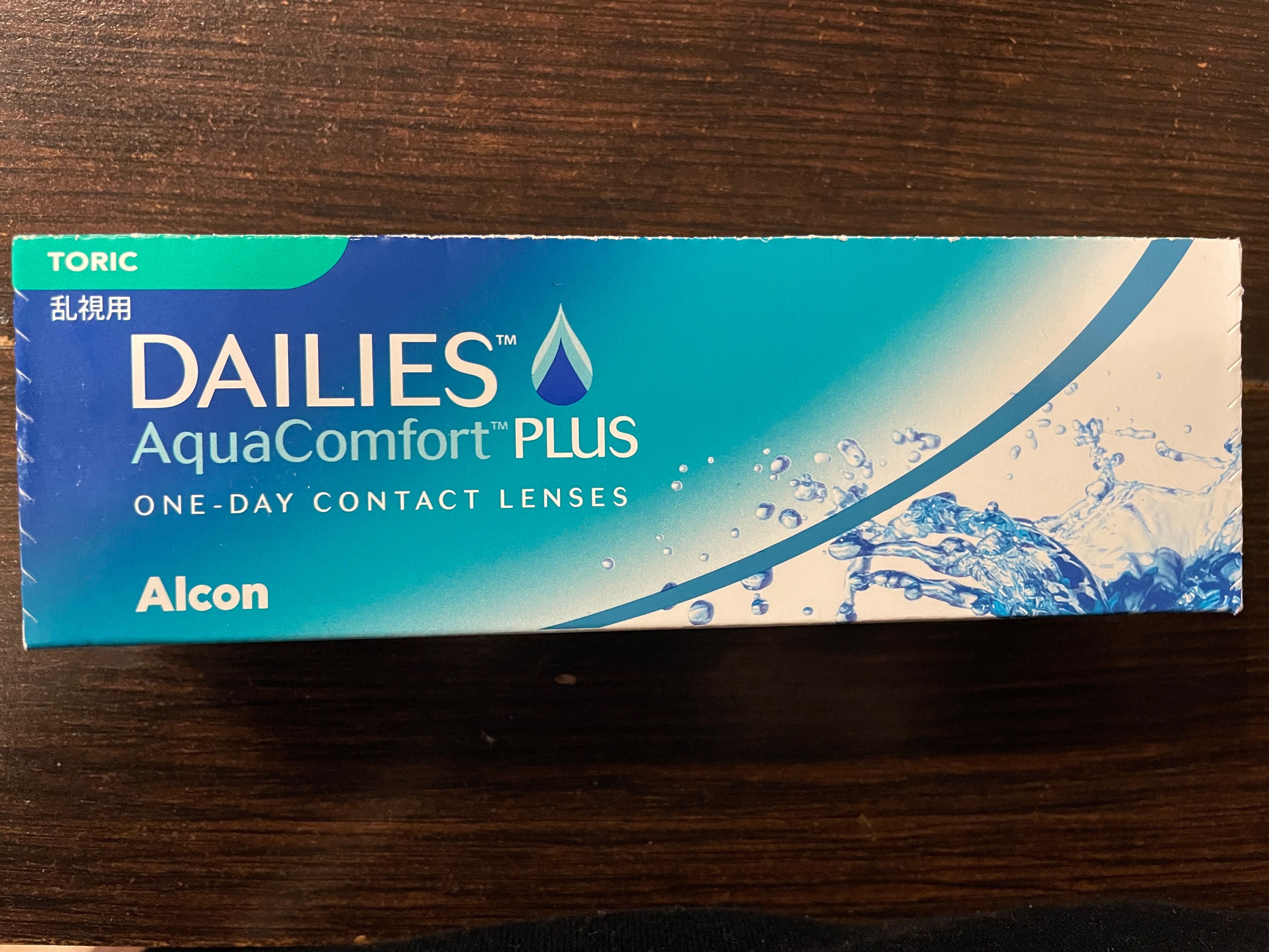 контактные линзы Dailies Toric Aqua Comfort Plus