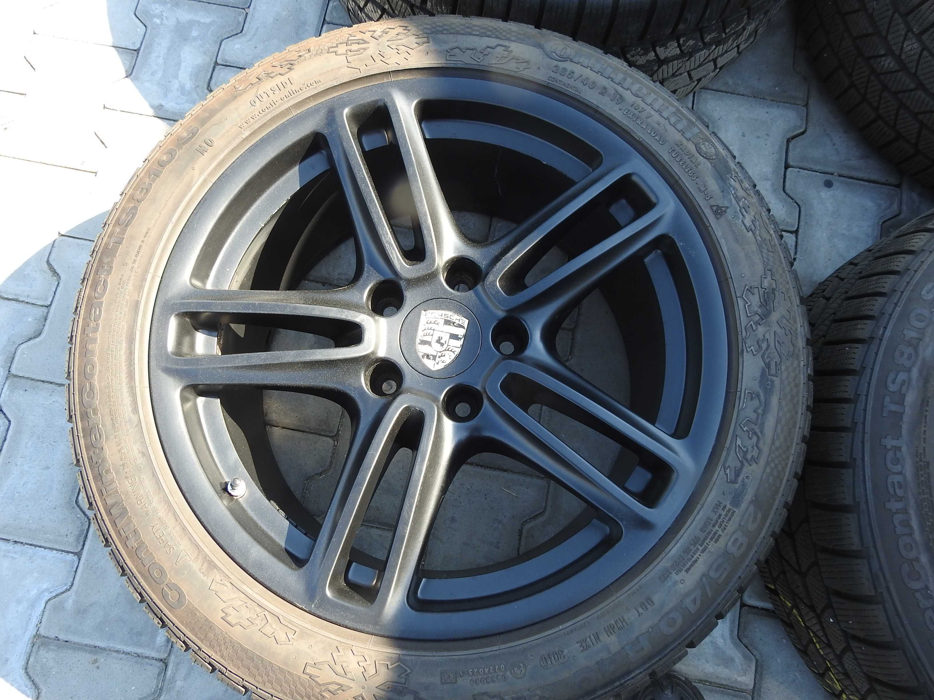 4x ALU 19 5x130 2x10J 2x9J Porsche Panamera 970 OE + Czujniki TPMS