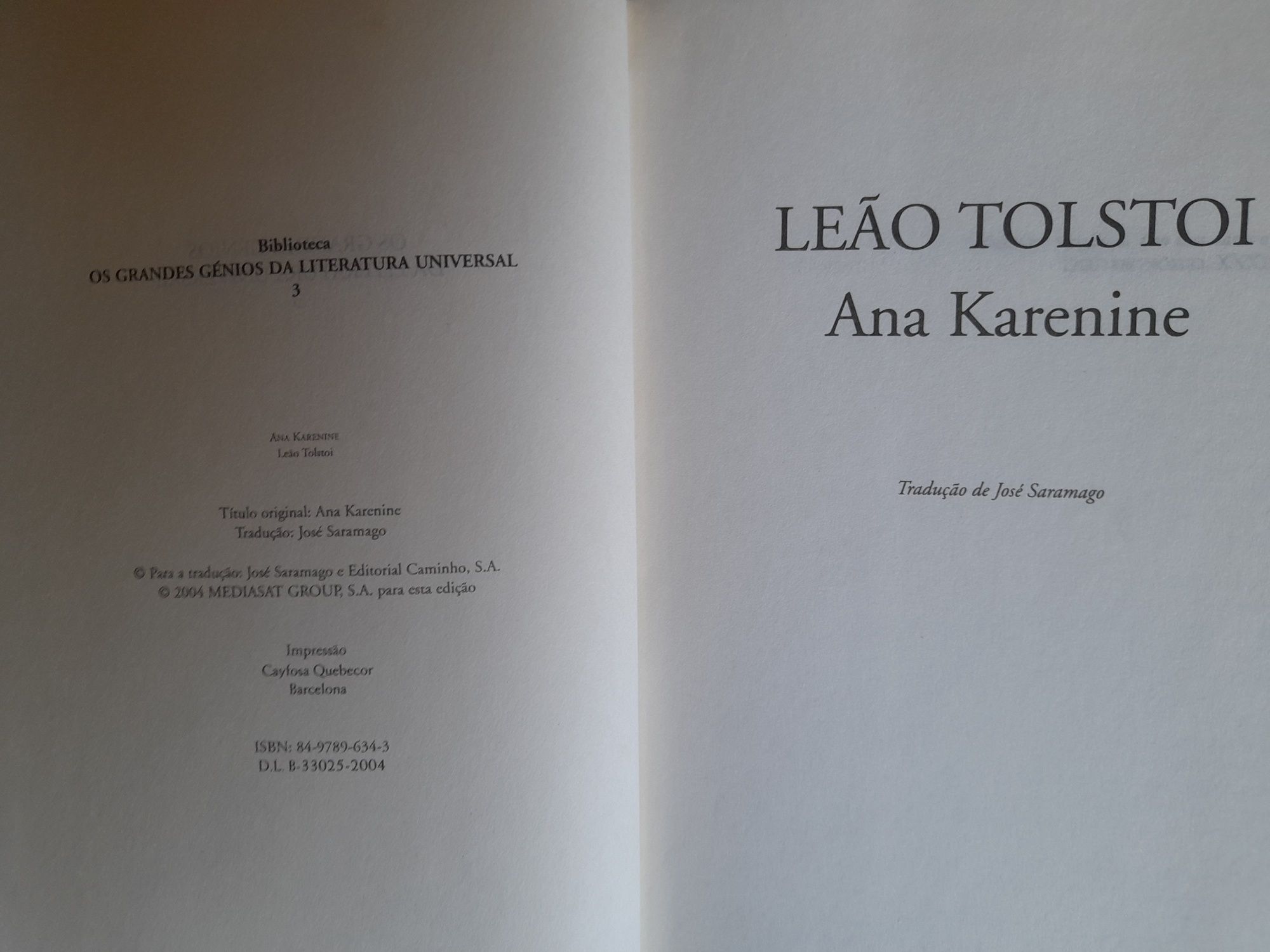 "Ana Karenine", Leo Tolstoi