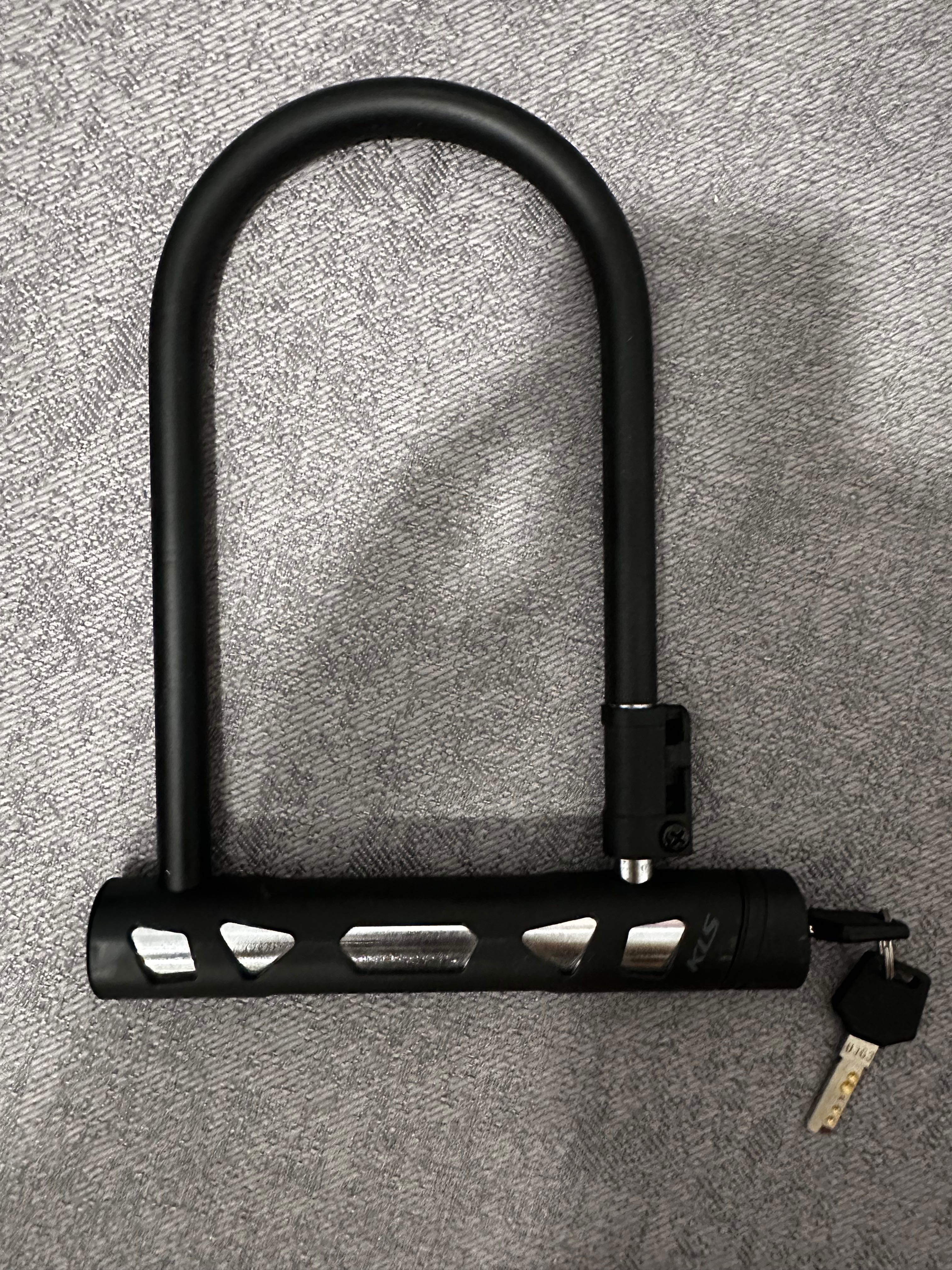 Stalowe zapięcie zamek do roweru U-lock KLS