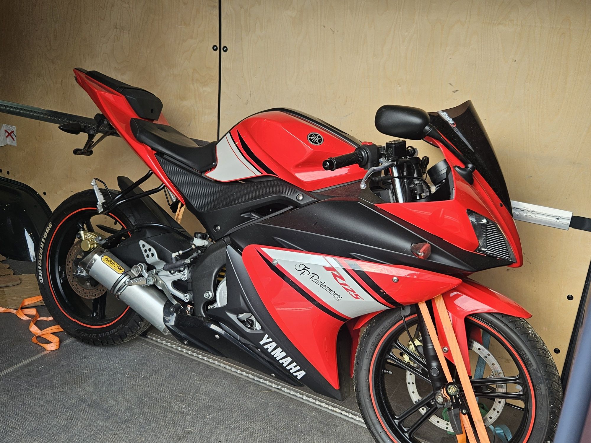 Yamaha yzf-r125 rok 2009 Zadbana Sprowadzona Szara a1 b1
