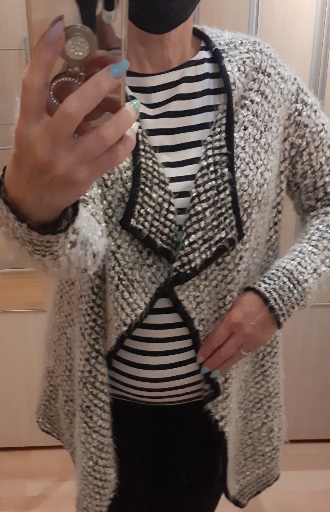 Kardigan sweter narzutka L XL