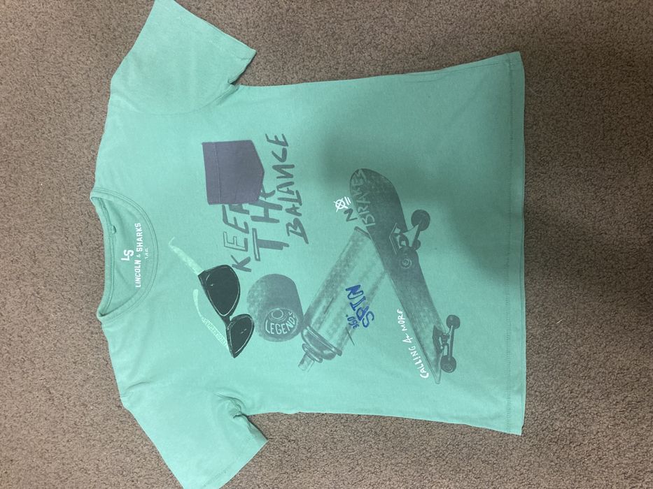 Koszulki#t-sthirty 146 cm/11 lat Lincoln&Sharks