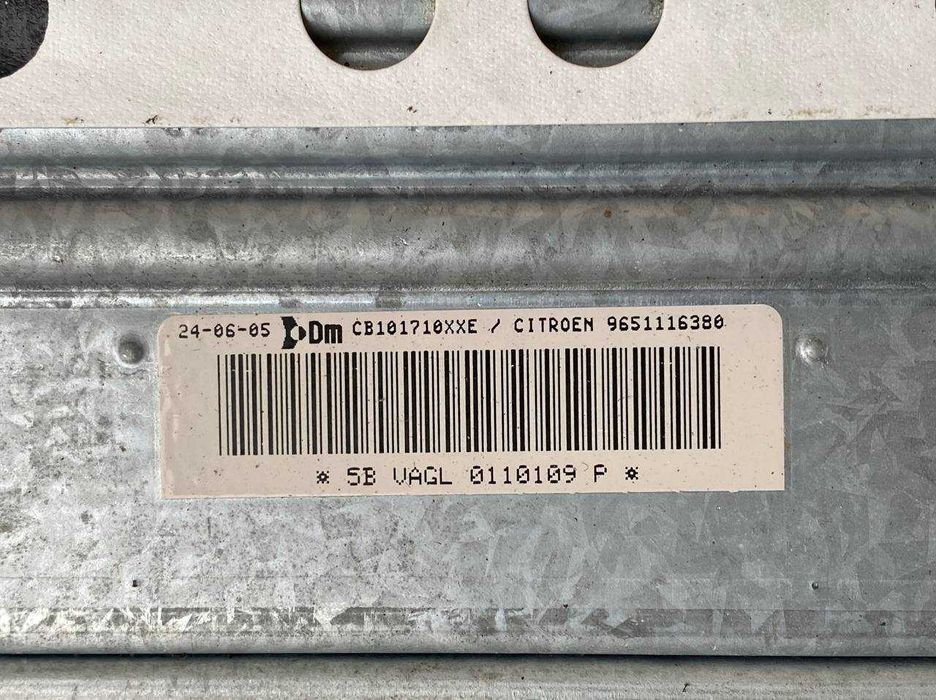 9651116380 Citroen C5 2001 - 2008г 2.0 - 2.2HDI