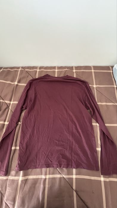 Pack 2 T-shirts Manga Comprida Homem S/M: H&M Gráfica + Primark