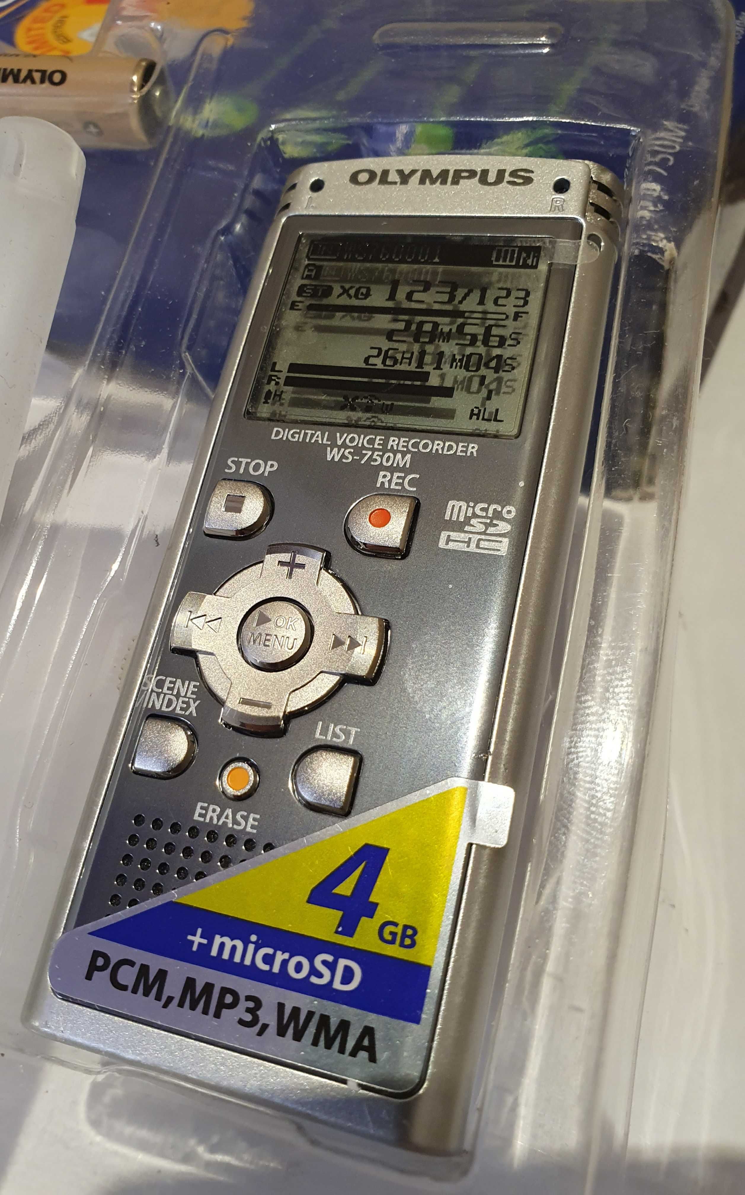 Диктофон OLYMPUS WS-750M grey 4 GB. Новий! Оригінал!