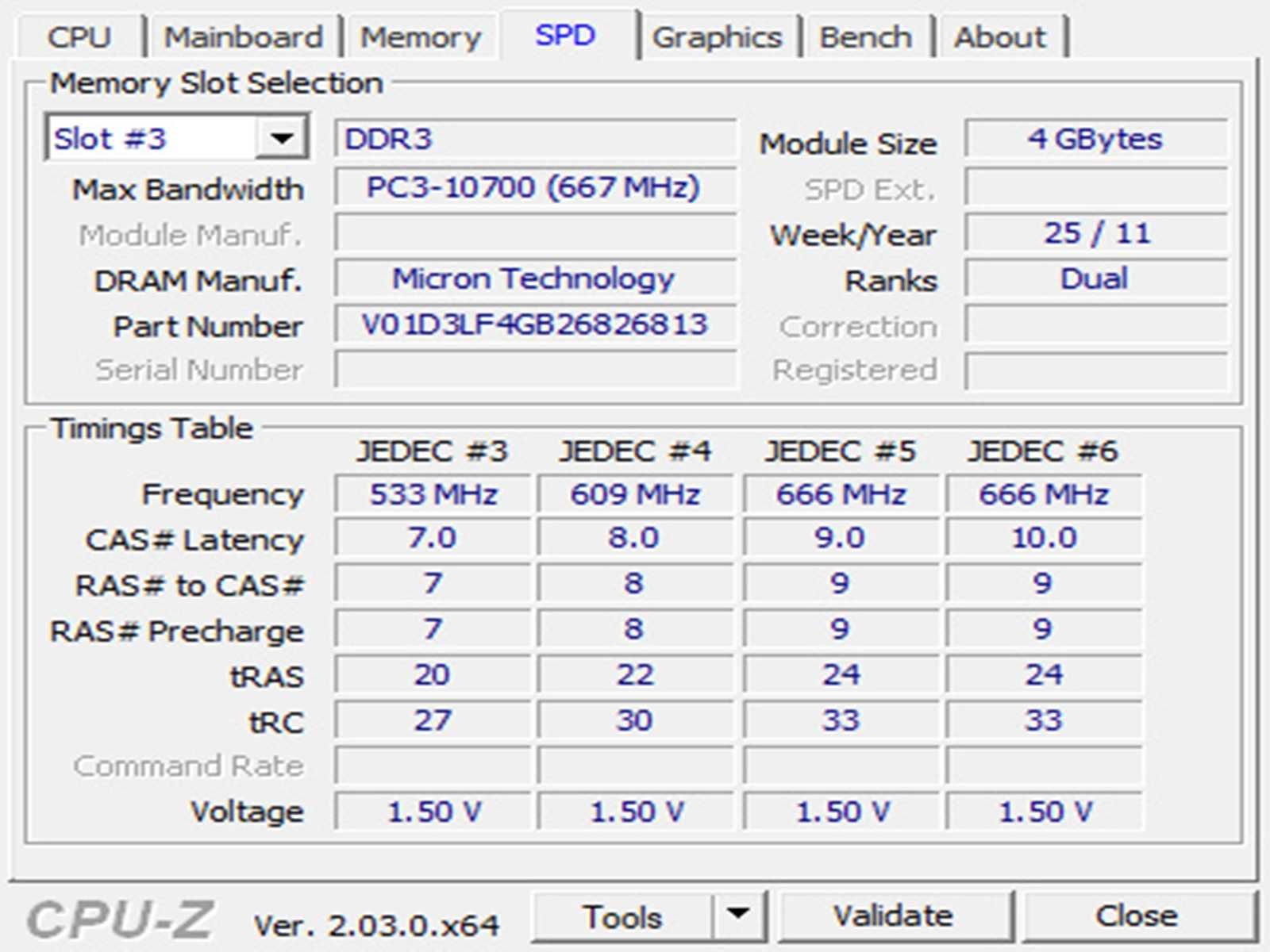 DDR3 4GB DoLphin Micron 10600 -Komputer