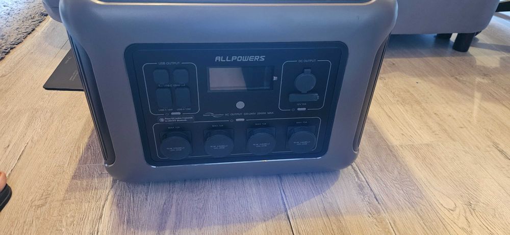 Powerbank stacja ładowania allpowers r2500  2016Wh