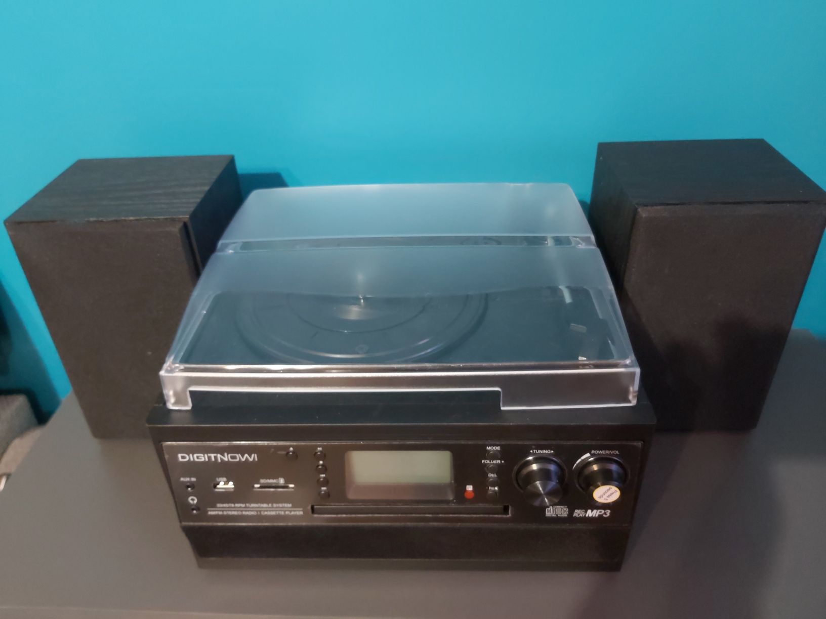 Gramofon wieża radio