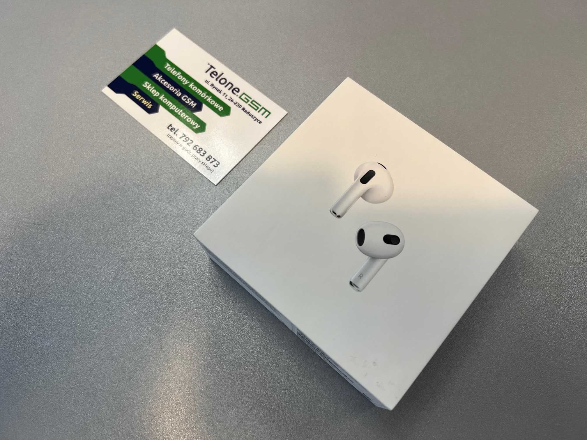 Słuchawki Apple AirPods 3rd generation MME73ZM/A