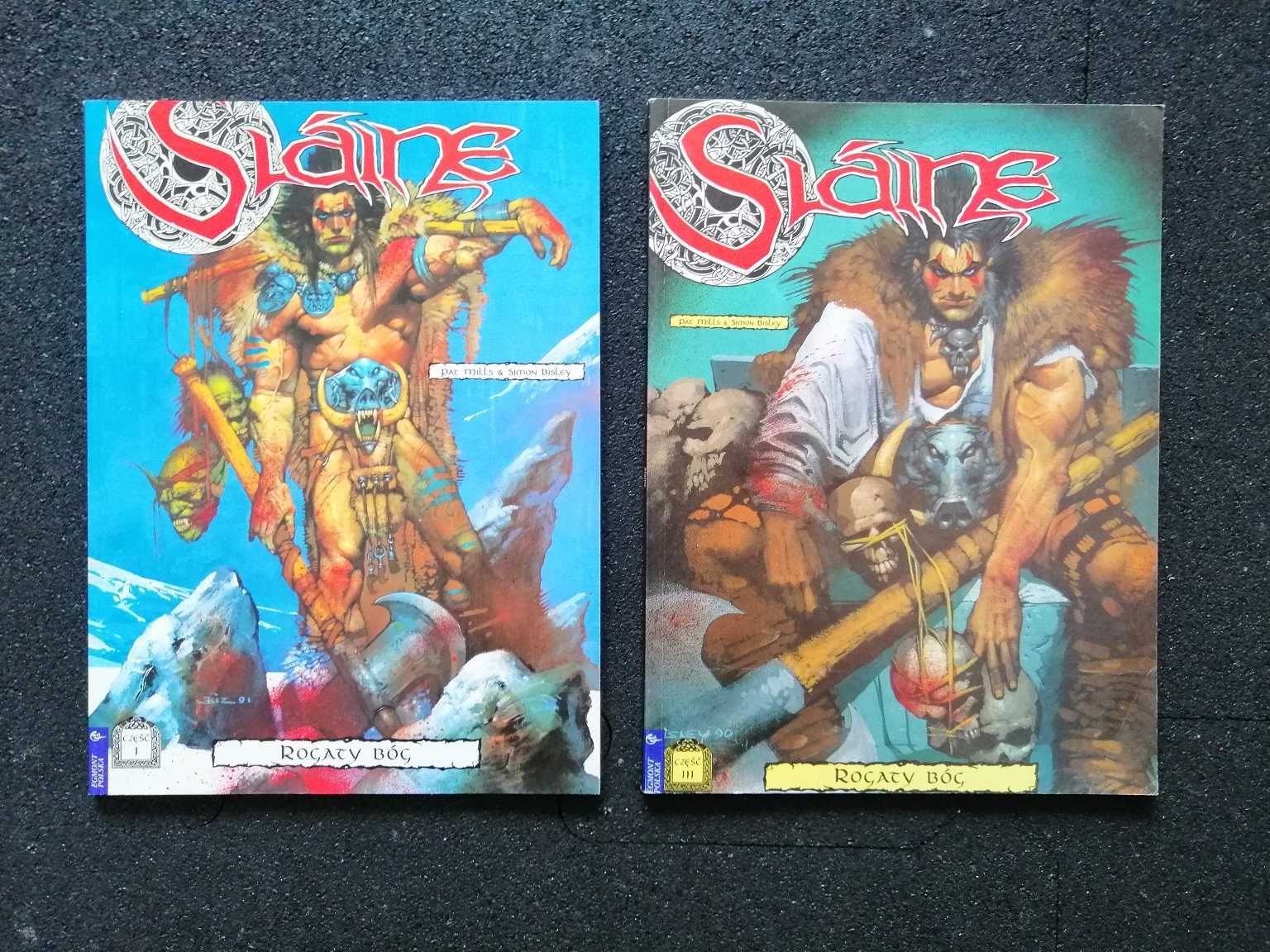 Komiksy SLAINE x 2 Rogaty Bóg tomy 1 i 3