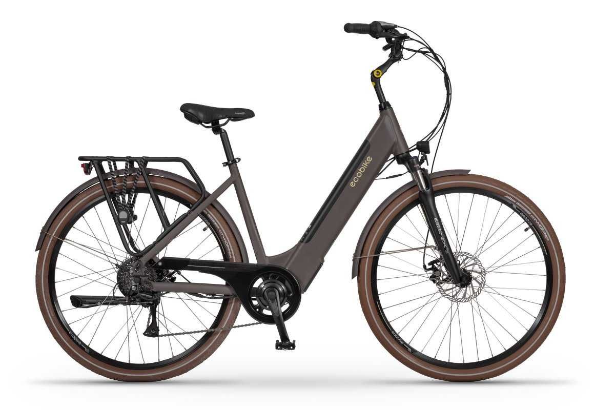 Nowy rower elektryczny ECOBIKE X-CITY - bateria Greenway 522Wh.