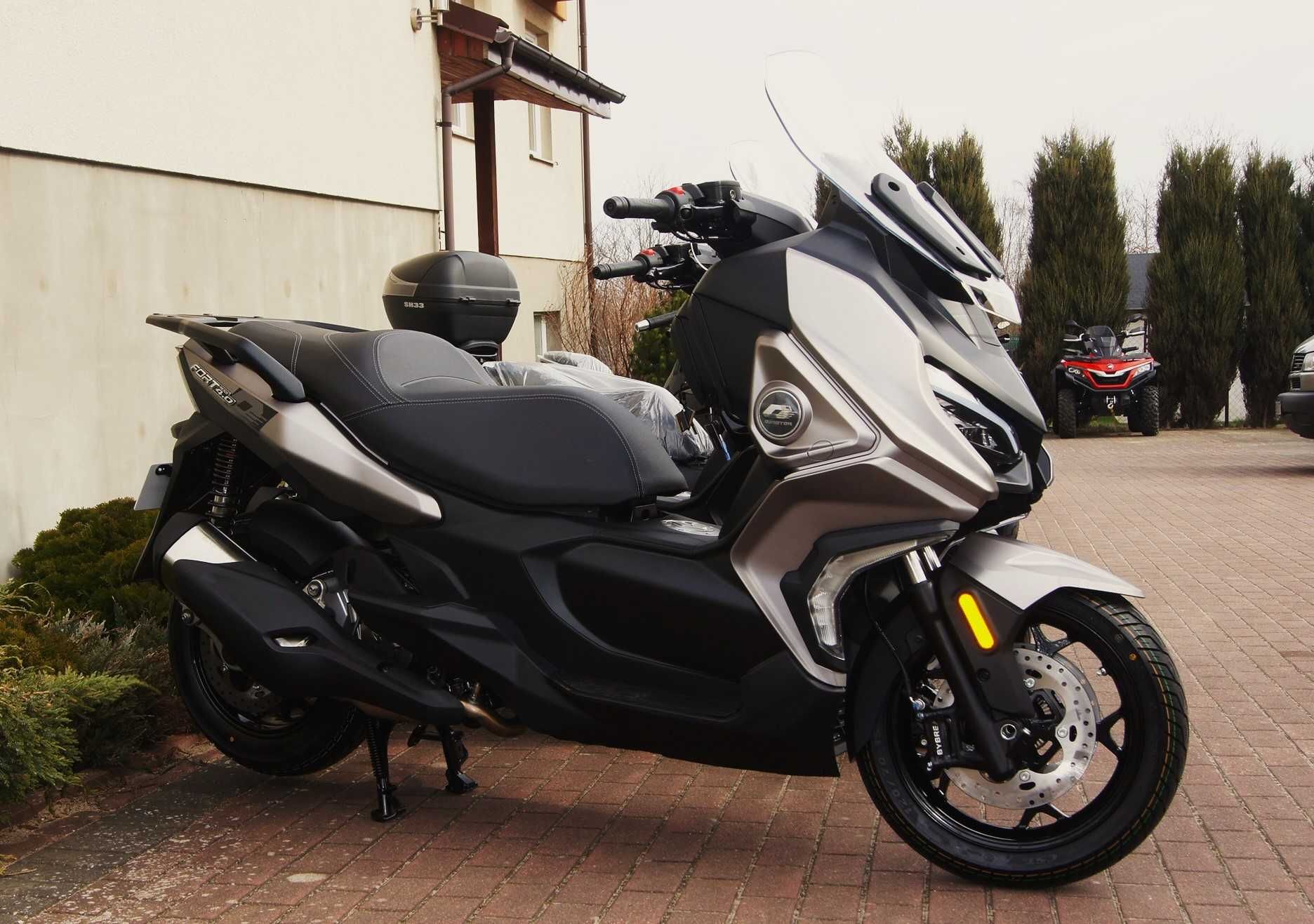 Qjmotor FORT 350 ABS bez kluczykowy 34 kM  e.szyba  Panel TFT