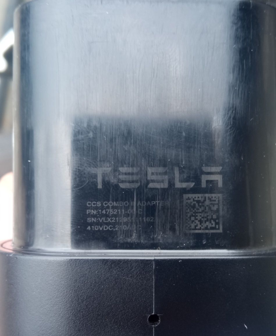 Перехідник адаптер переходник Tesla Тесла CCS 2 supercharger