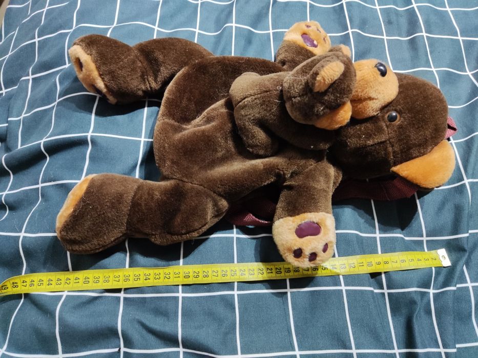 Miś z malym misiem - pleczaczek