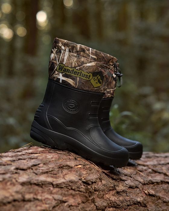 Чоботи чоловічі зимові берці утеплені ботинки зимние сапоги дутики