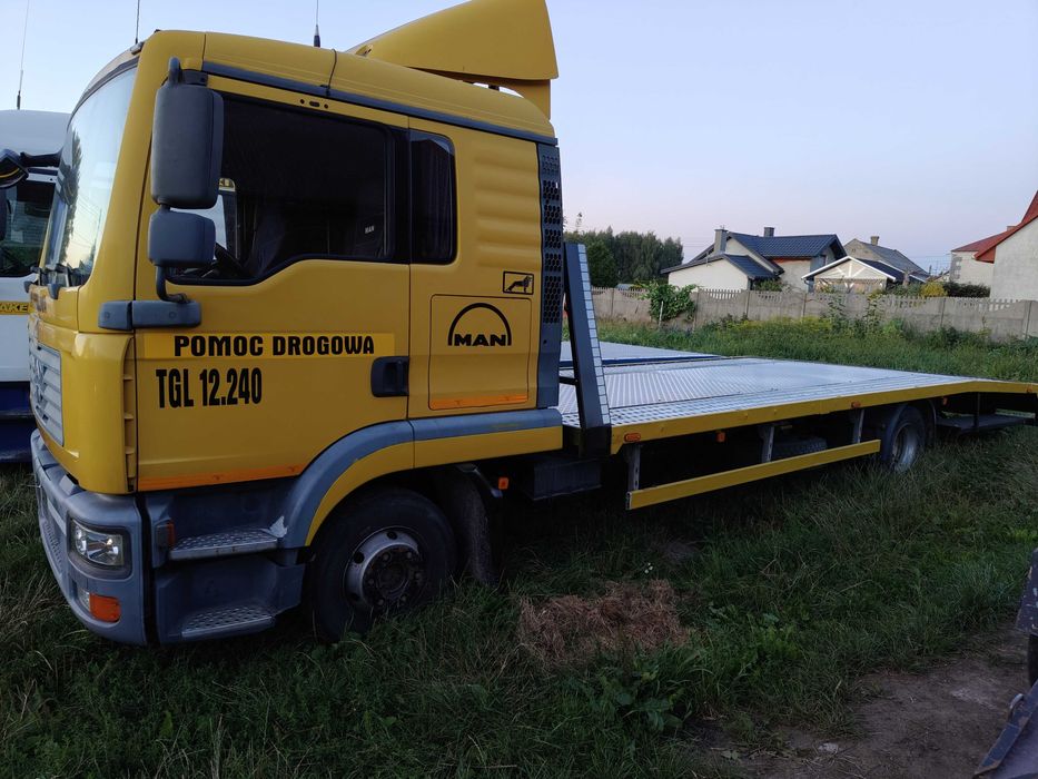 Man TGL 12.240 EURO 5 Laweta Autolaweta Pomoc Drogowa Najazd Ład 6600