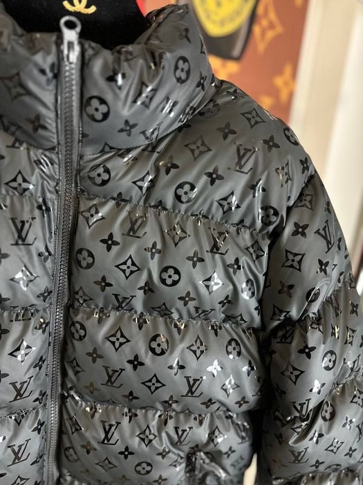 ЦЕНА ТАКОГО ОТ 4000!Мужские брендовые куртки зимний пуховик Louis Vuit