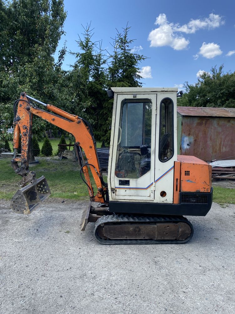 Minikoparka Pel Job 1.3 Ton 11 lat w 1 rekach Got do pracy