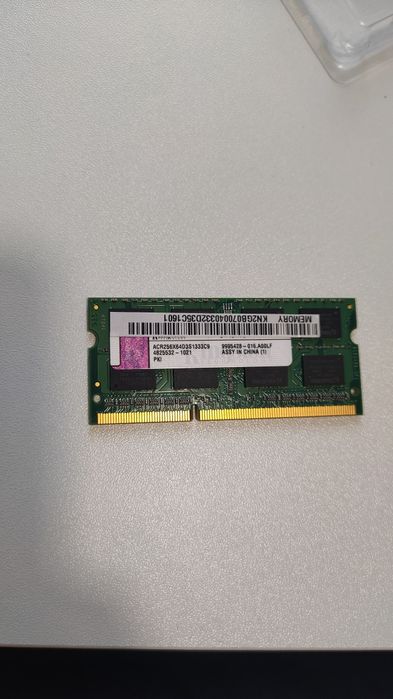 RAM Kingston 2GB DDR3 1333MHz PC3-10600
