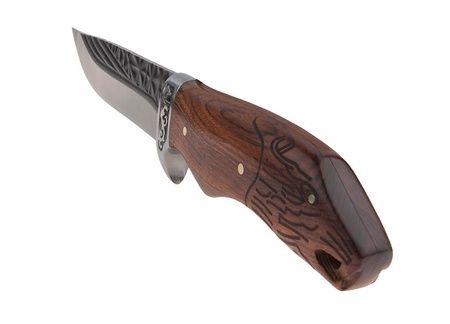 Nóż myśliwski z pokrowcem