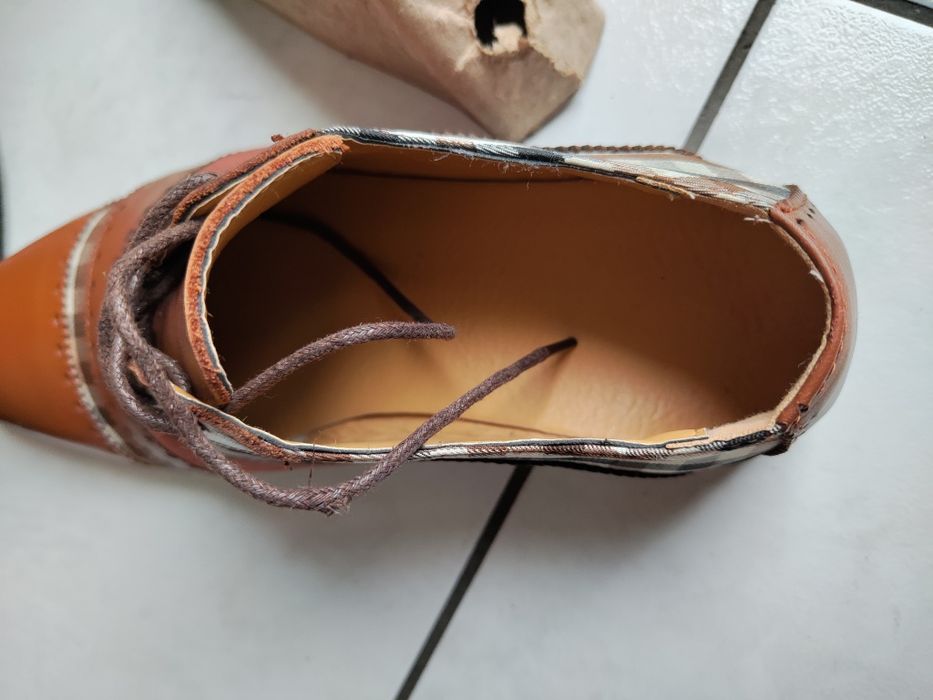 Оксфорди чоловічі, коричневі, 42