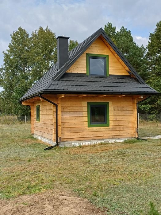 Sprzedam nowo wybudowany  Dom z bala świerkowego