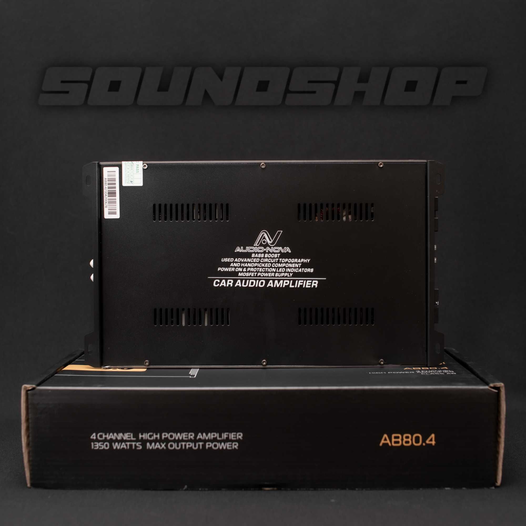 Wzmacniacz 4 kanałowy AUDIO NOVA AB80.4