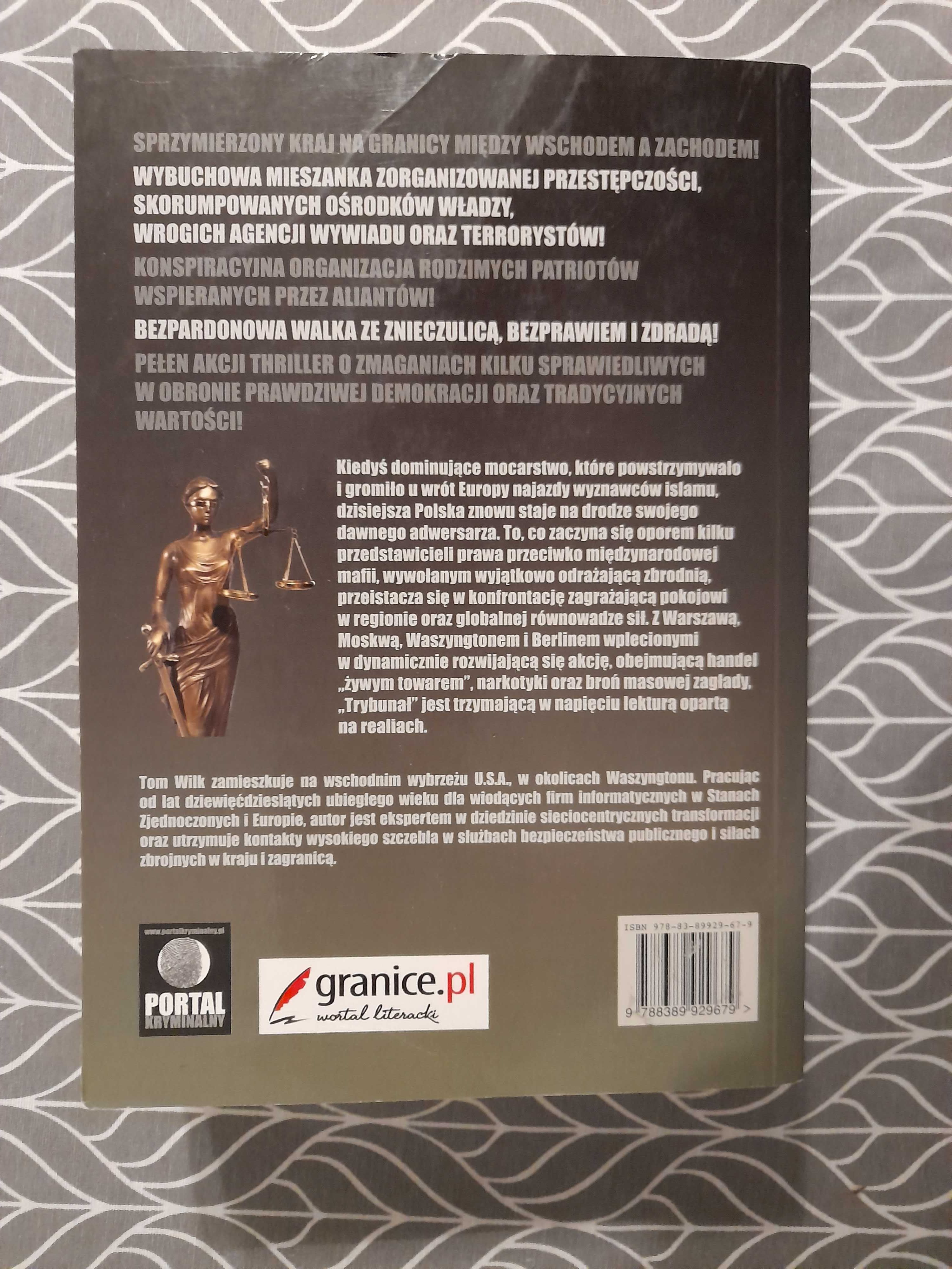 Książka "Trybunał" Tom Wilk