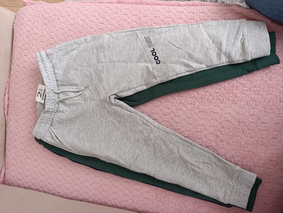 Spodnie dresowe 110 2 pack