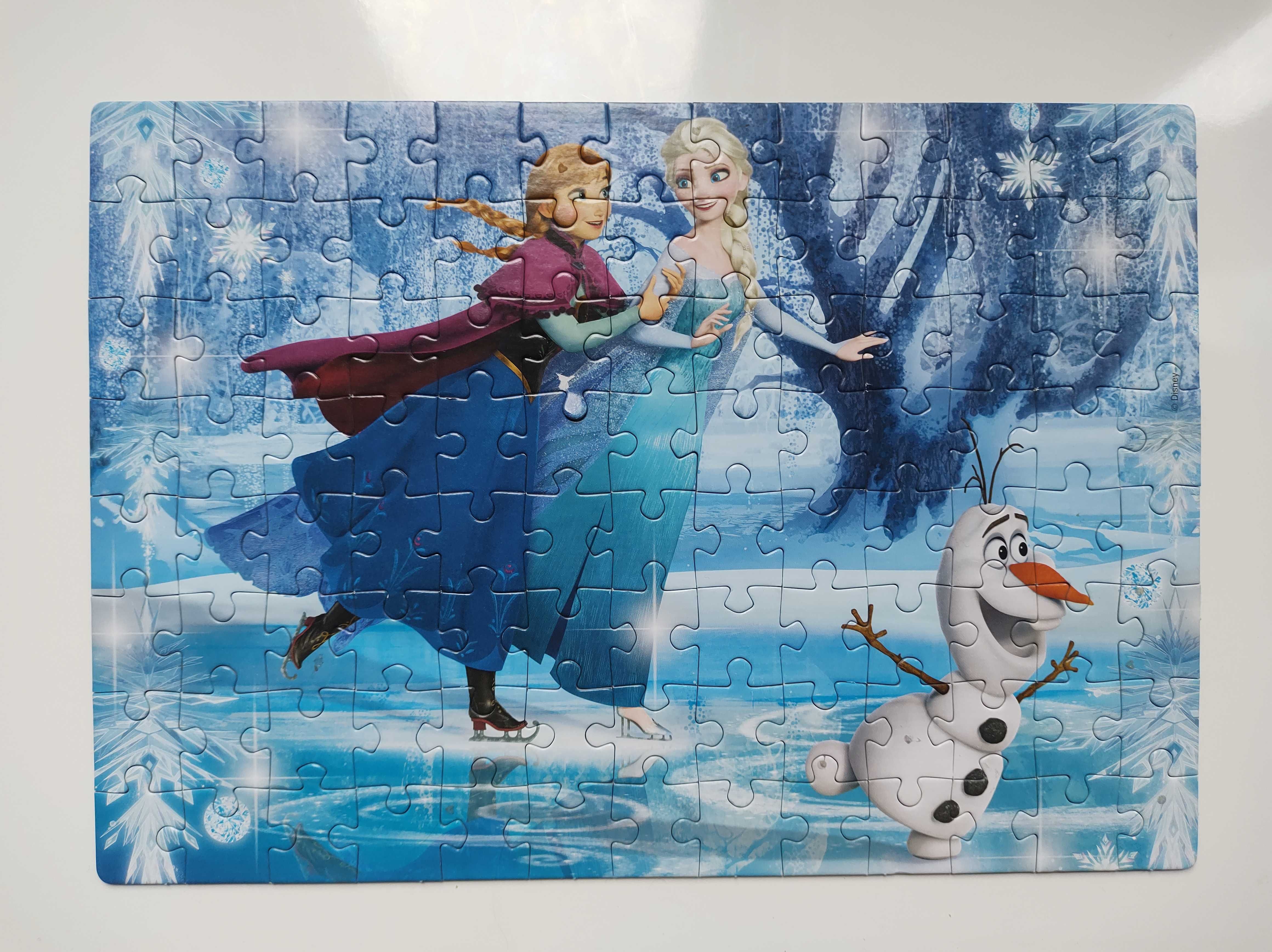 Puzzle Kraina Lodu Frozen Jewels Puzzle 104 el.Clementoni