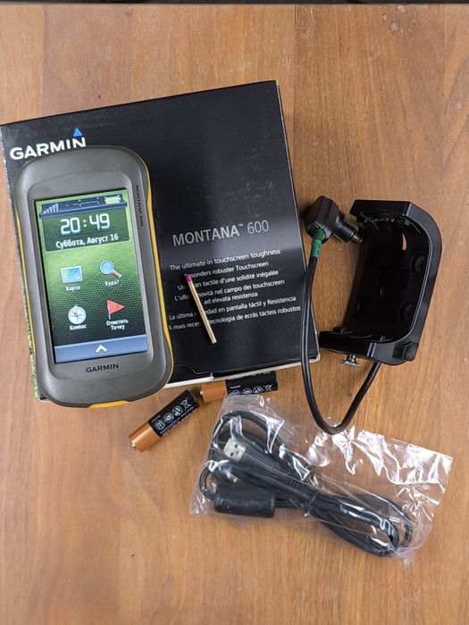 Туристичний навігатор Garmin Montana 600