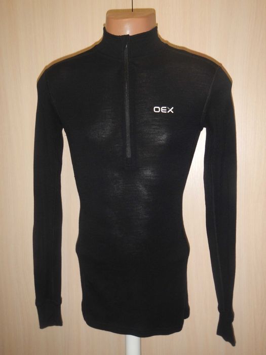 Вовняна термобілизна лонгслів oex p.l 100% вовна