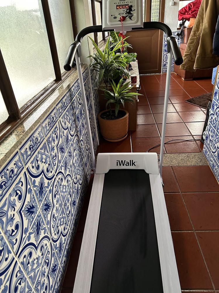 Passadeira IWALK eléctrica 500W de treino perfeito para apartamento