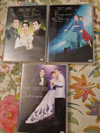3 filmy DVD z Audrey Hepburn