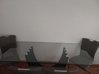 Mesa vidro conforama